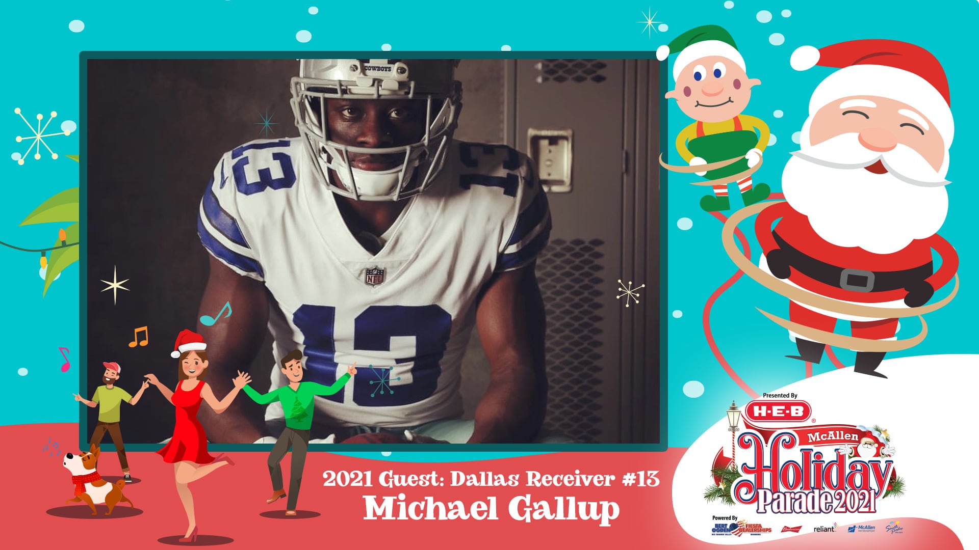 Dallas Cowboys Merry Christmas Cards